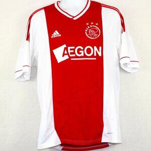 Adidas Amsterdam Ajax Aegon Van Rhijn Soccer Jersey Mens Large